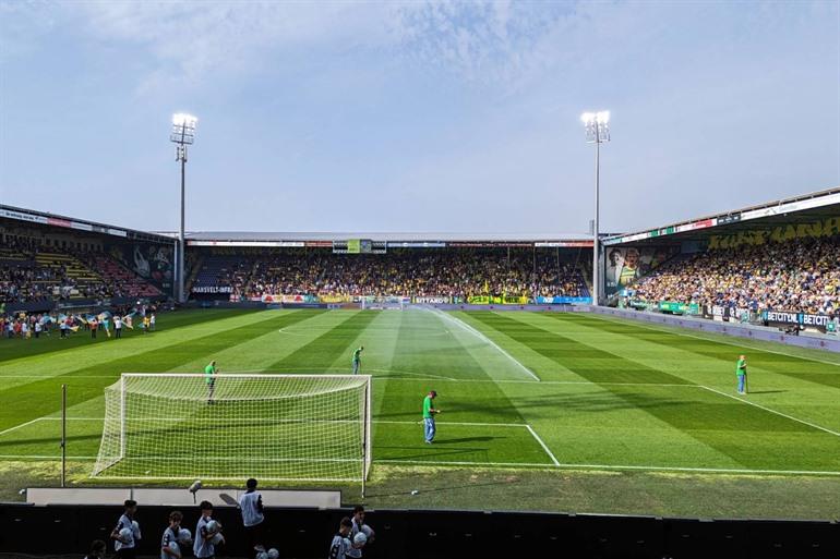Het stadion van Fortuna Sittard