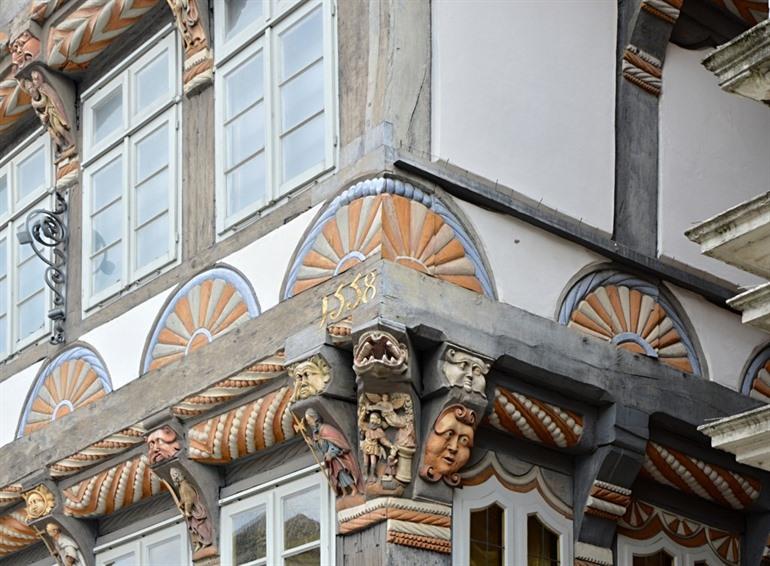 Het Stiftsherrenhaus in Hamelen