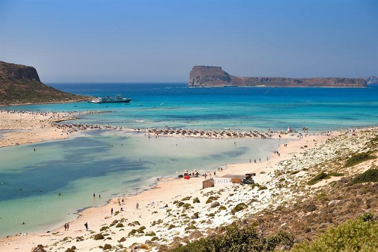 Het strand van Balos, Kreta