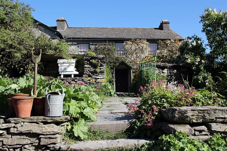Het voormalige woonhuis van Beatrix Potter, Lake District