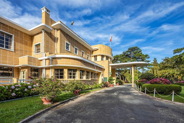 Het Zomerpaleis van Bao Dai