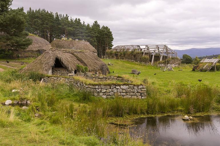 Highland Folk Museum bezoeken, Schotland