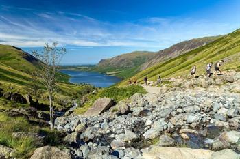 Hike naar de hoogste top van Engeland, Scafell Pike