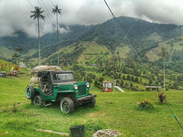 Hiken bij Valle de Cocora