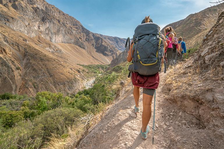 Hiken door de Colca Canyon