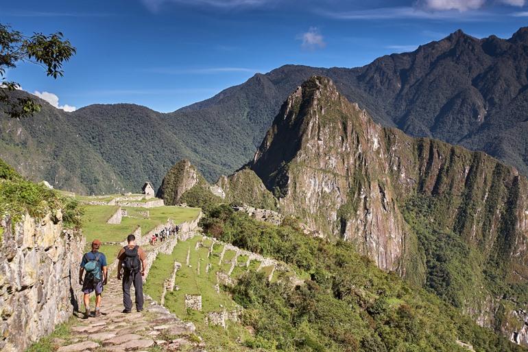 Hiken naar het machtige Machu Picchu