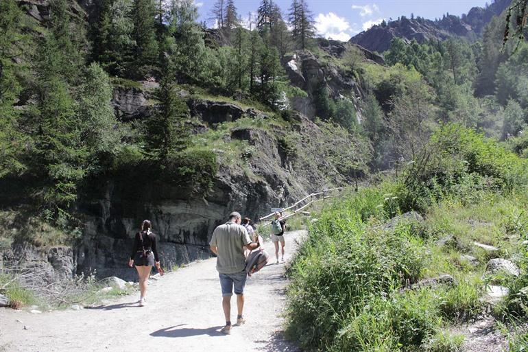 Hikingroutes in Lillaz