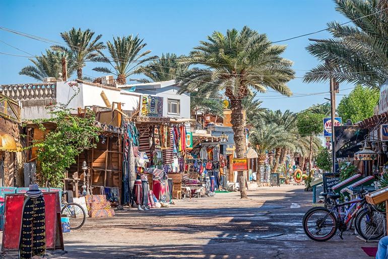 Hippiedorpje Dahab, Egypte