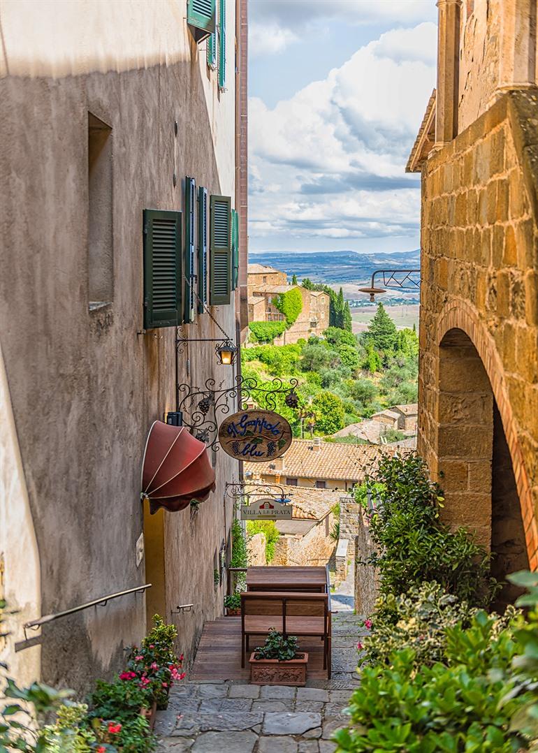 Historisch dorpscentrum van Montalcino