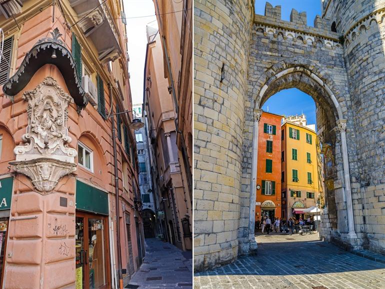 Historische binnenstad van Genua