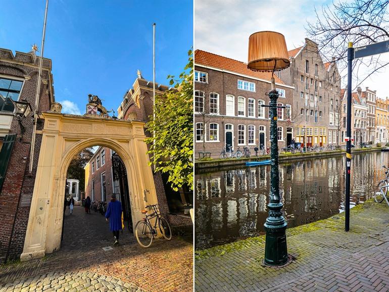 Historische centrum van Leiden