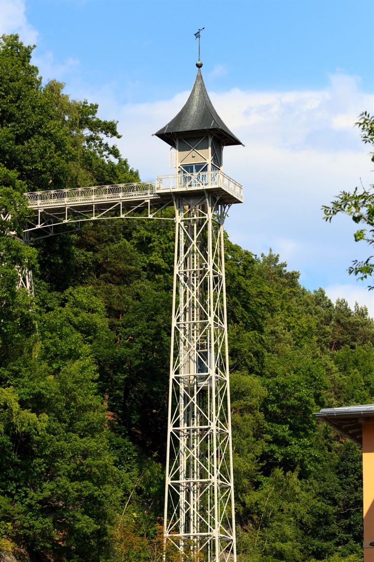 Historische lift Ostrau, Bad Schandau