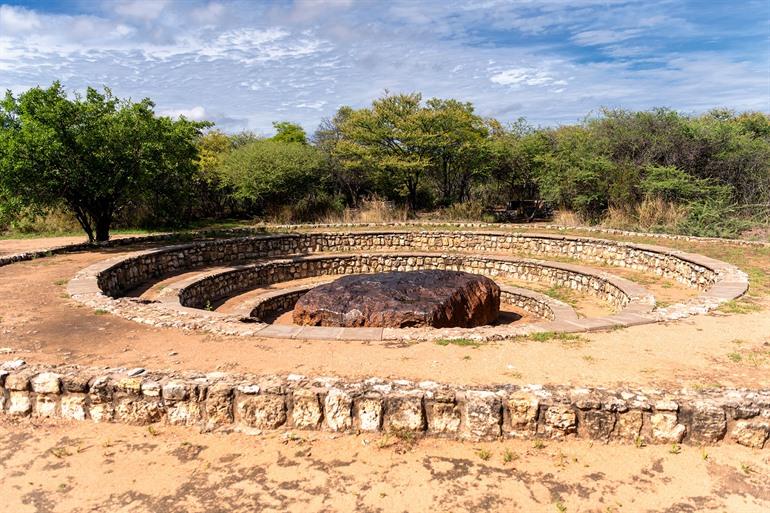 Hobas meteoriet bij Grootfontein bezoeken