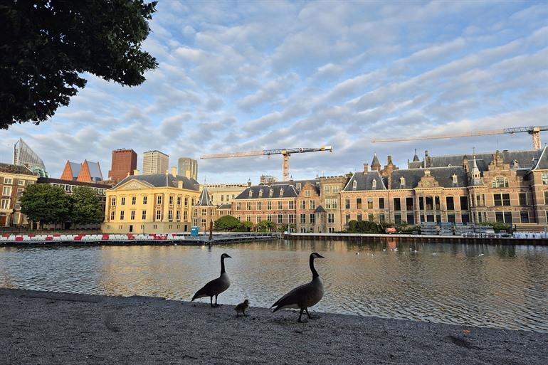 Hofvijver in Den Haag