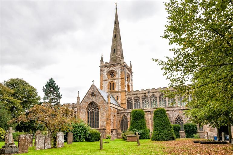 Holy Trinity Church in Stratford-upon-Avon