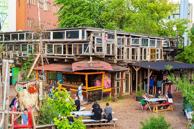 Holzmarkt in Berlijn, Duitsland