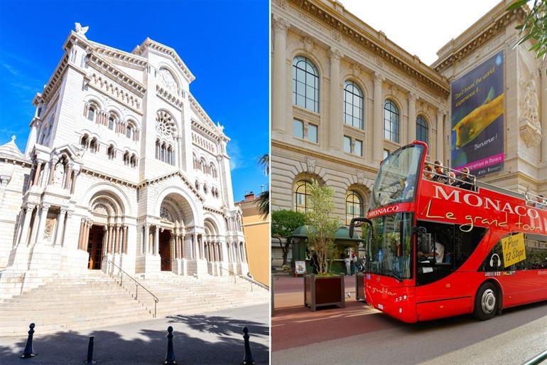 Hop-on Hop-off bus in Monaco