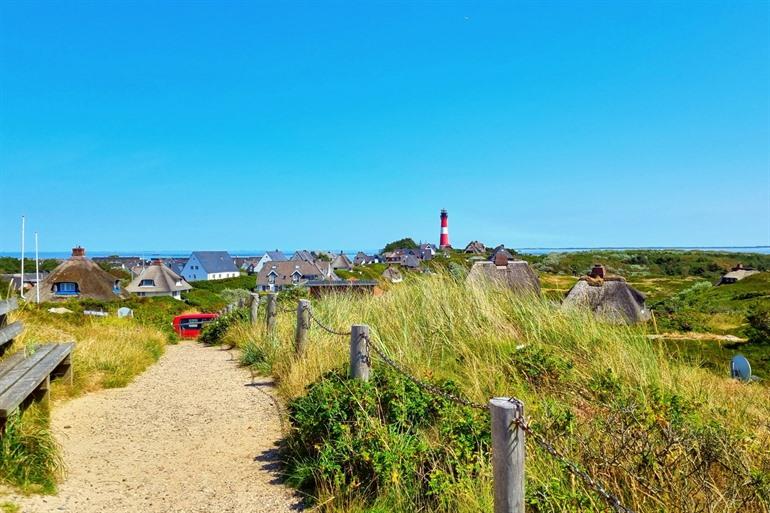 Hörnum in het zuiden van Sylt