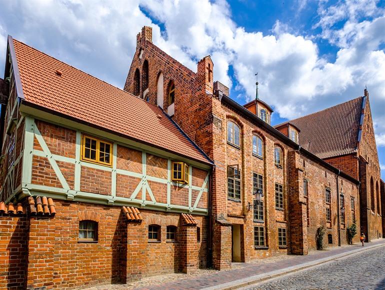 Hospitalkirche zum Heiligen Geist in Wismar, Duitsland