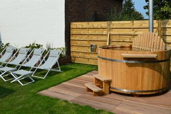 Hottub bij Le Bonheur de Louise