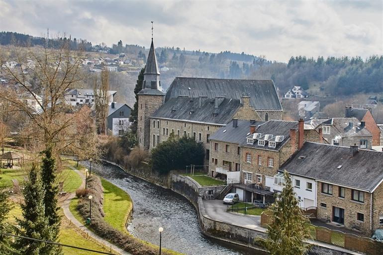 Houffalize in de Belgische Ardennen