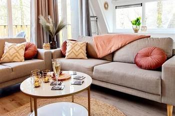 Houten chalets van Les Jardins de Durbuy boeken