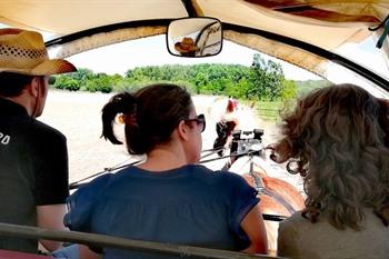 Huifkarrentocht Weg van Wetteren