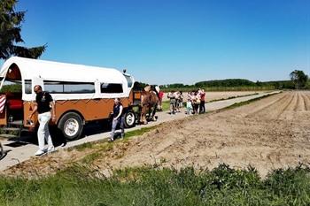 Huifkarrentocht Weg van Wetteren