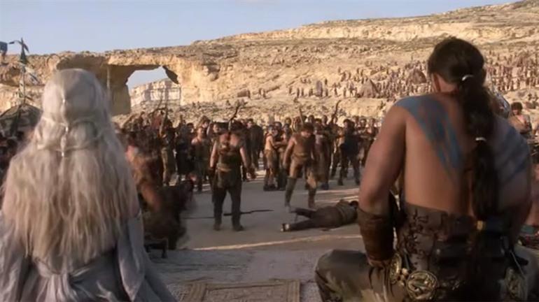 Huwelijk Daenerys Khal Drogo game of thrones azure window malta