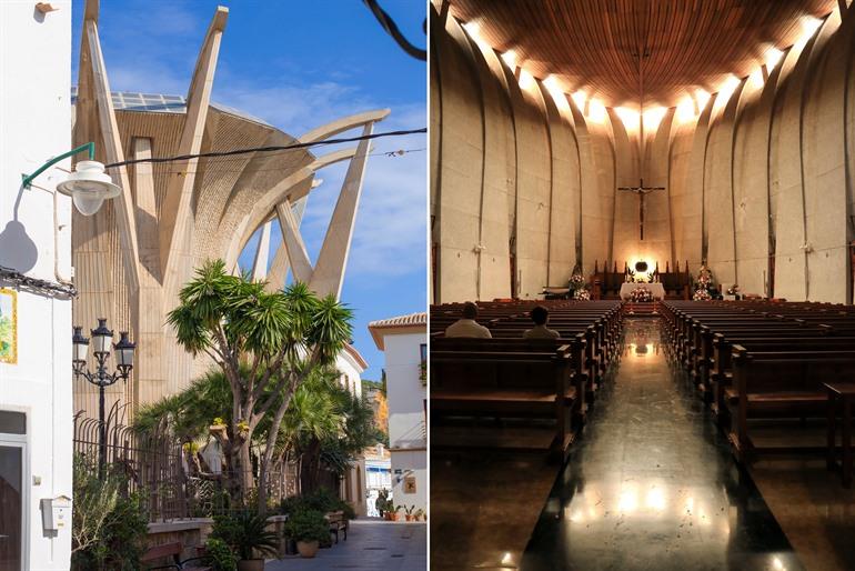 Iglesia del Mar aan de haven van Javea, Costa Blanca