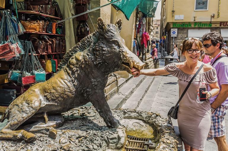 Il porcellino fontein bezoeken in Firenze