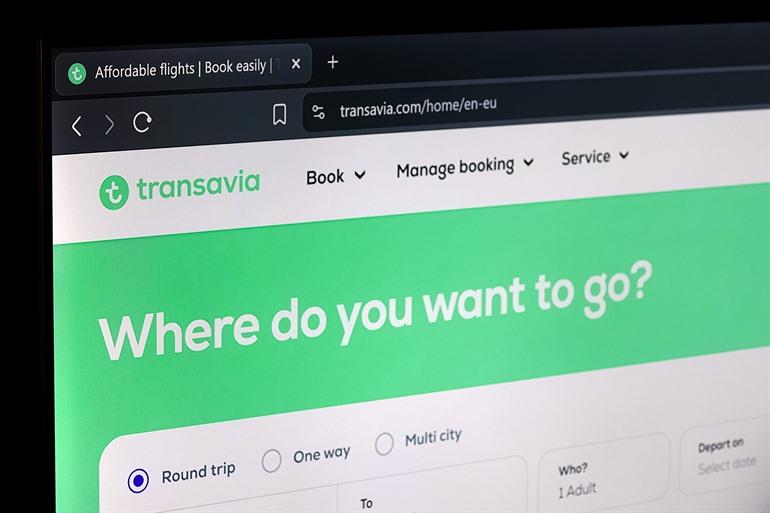 Incognito vliegtickets boeken met Transavia