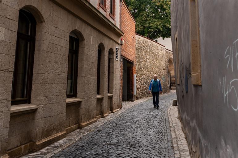 Ingang van de Alte Synagoge