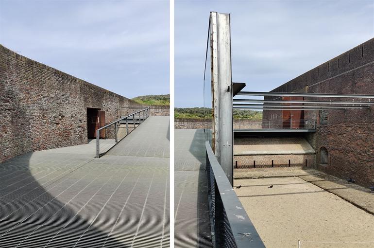 Ingang van Fort Napoleon