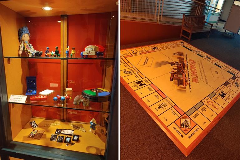 Ingang van het Speelgoedmuseum in Mechelen