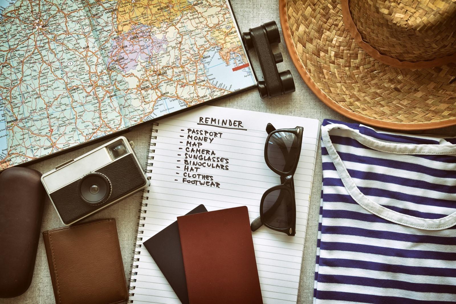 vakantie: Download deze complete reis checklist