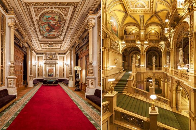 Interieur van de Weense Staatsopera, Wenen
