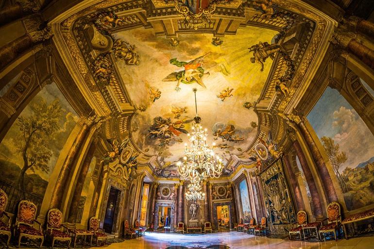 Interieur van het Palazzo Colonna in Rome