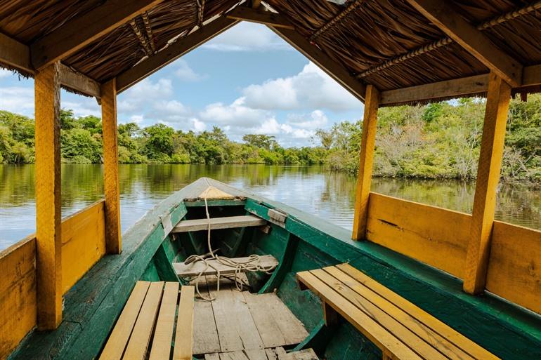 Iquitos in de Amazone van Peru