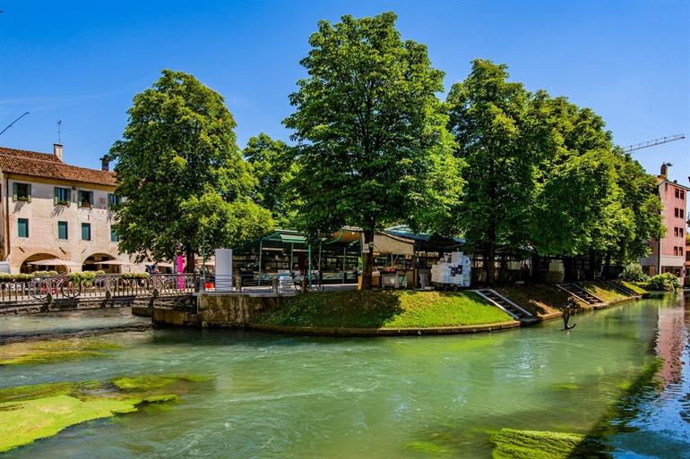 Isola della Pescheria, lokale vismarkt van Treviso