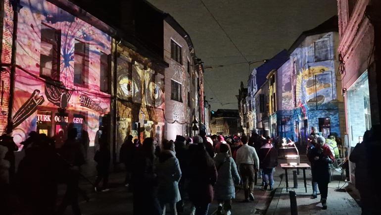 It’s a question of blue - Lichtfestival Gent