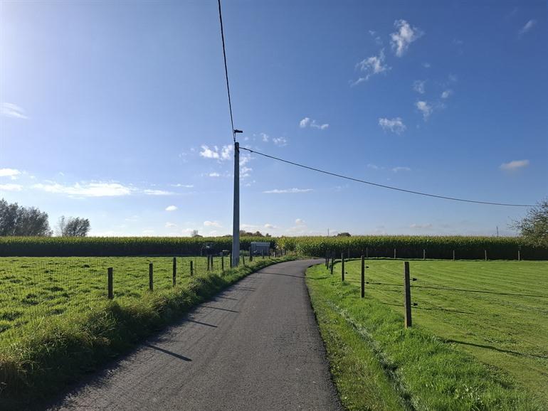 Jaagpad richting Kortrijk