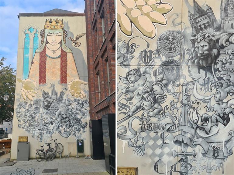 JAMZ, Street-Art Brugge