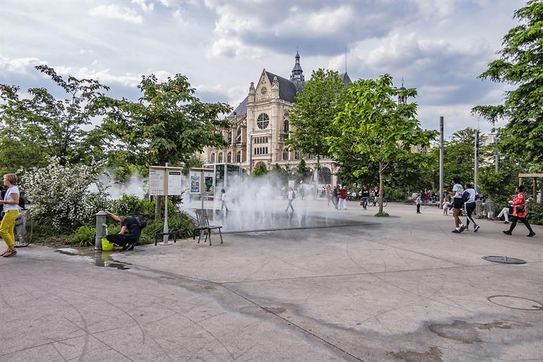 Jardin Nelson Mandela, Parijs