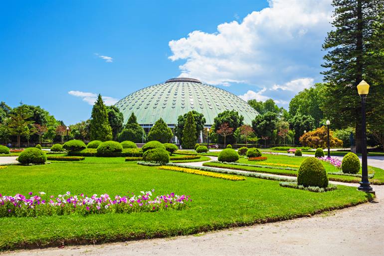 Jardins do Palacio de Cristal
