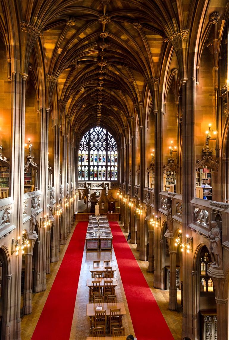 John Rylands Library in Manchester