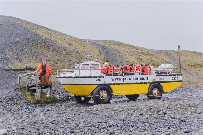 Jokulsarlon gletsjermeer IJsland