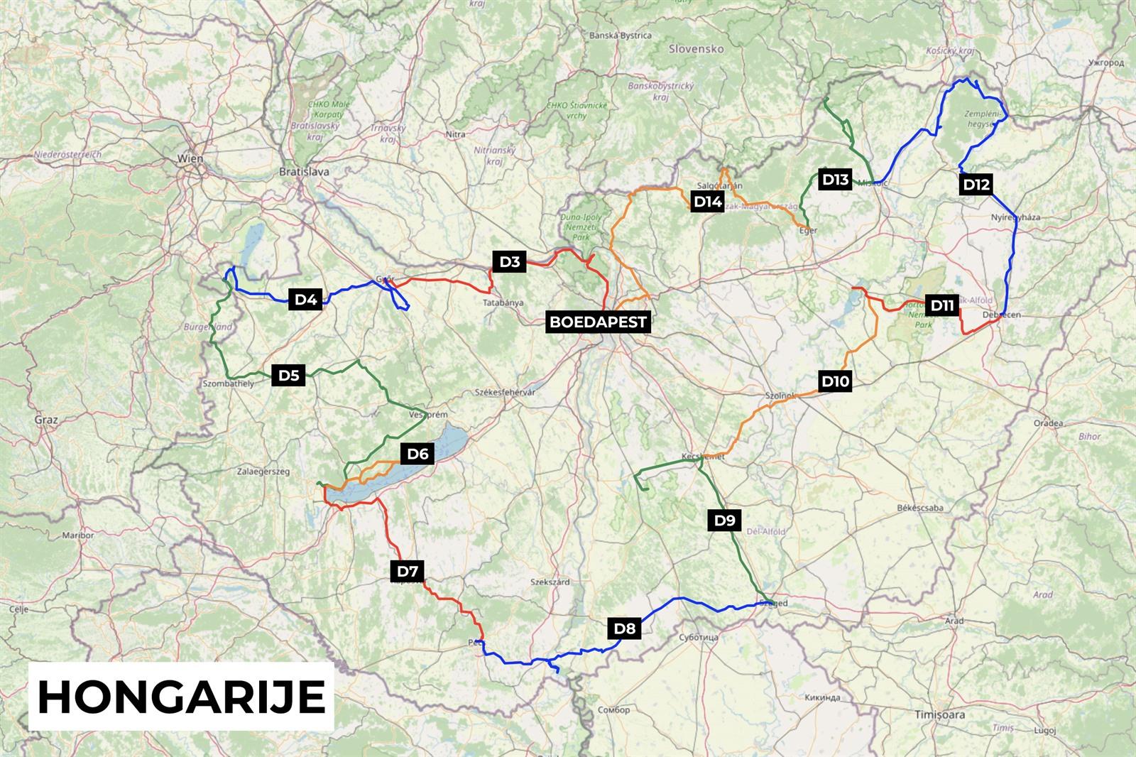 Begraafplaats Steen Speciaal Rondreis Hongarije met je auto of camper: Route, reisschema + kaart