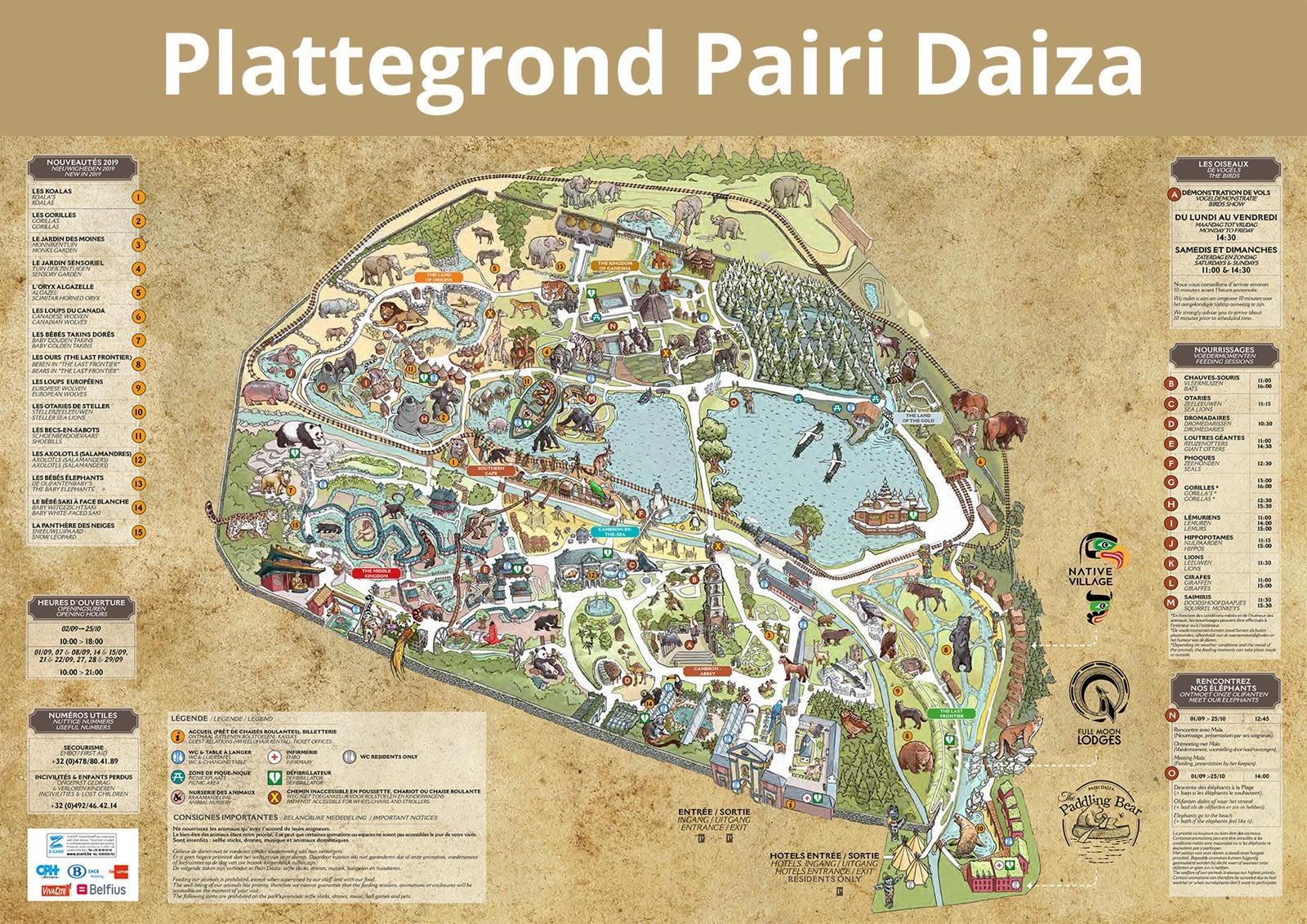 Pairi Daiza 2025 Pairi Daiza Tarif 2025 QLJJ