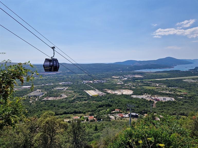 Kabelbaan in Kotor